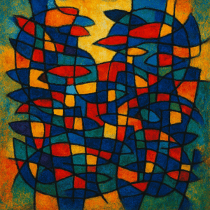 FormaArte20 - Afbeelding in de stijl van Alfred Manessier