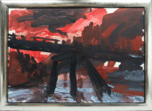 FormaArte20 – Het schilderij Brückenlandschaft van Bernd Zimmer