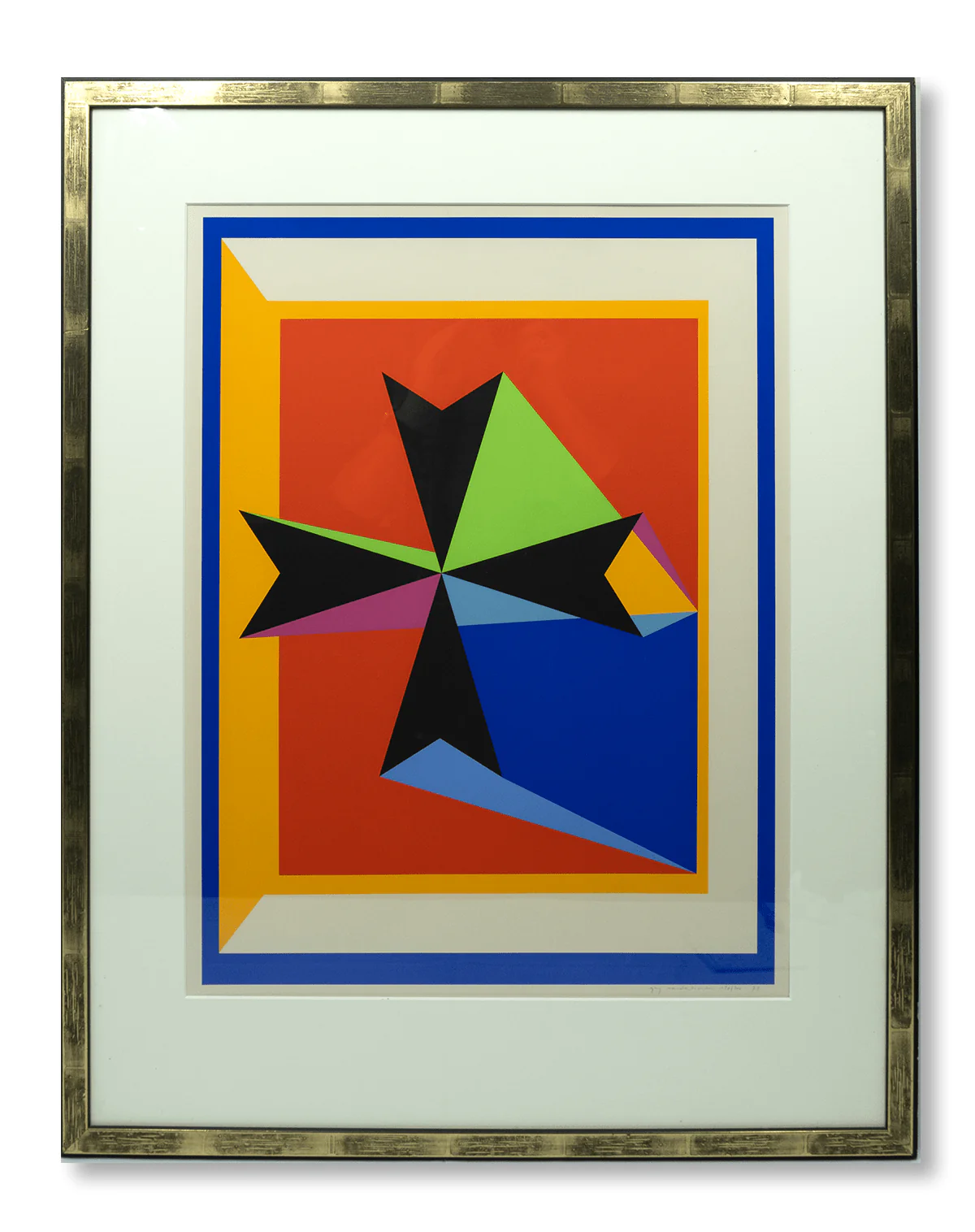 FormaArte20 - Zeefdruk zonder titel van Guy Vandenbranden