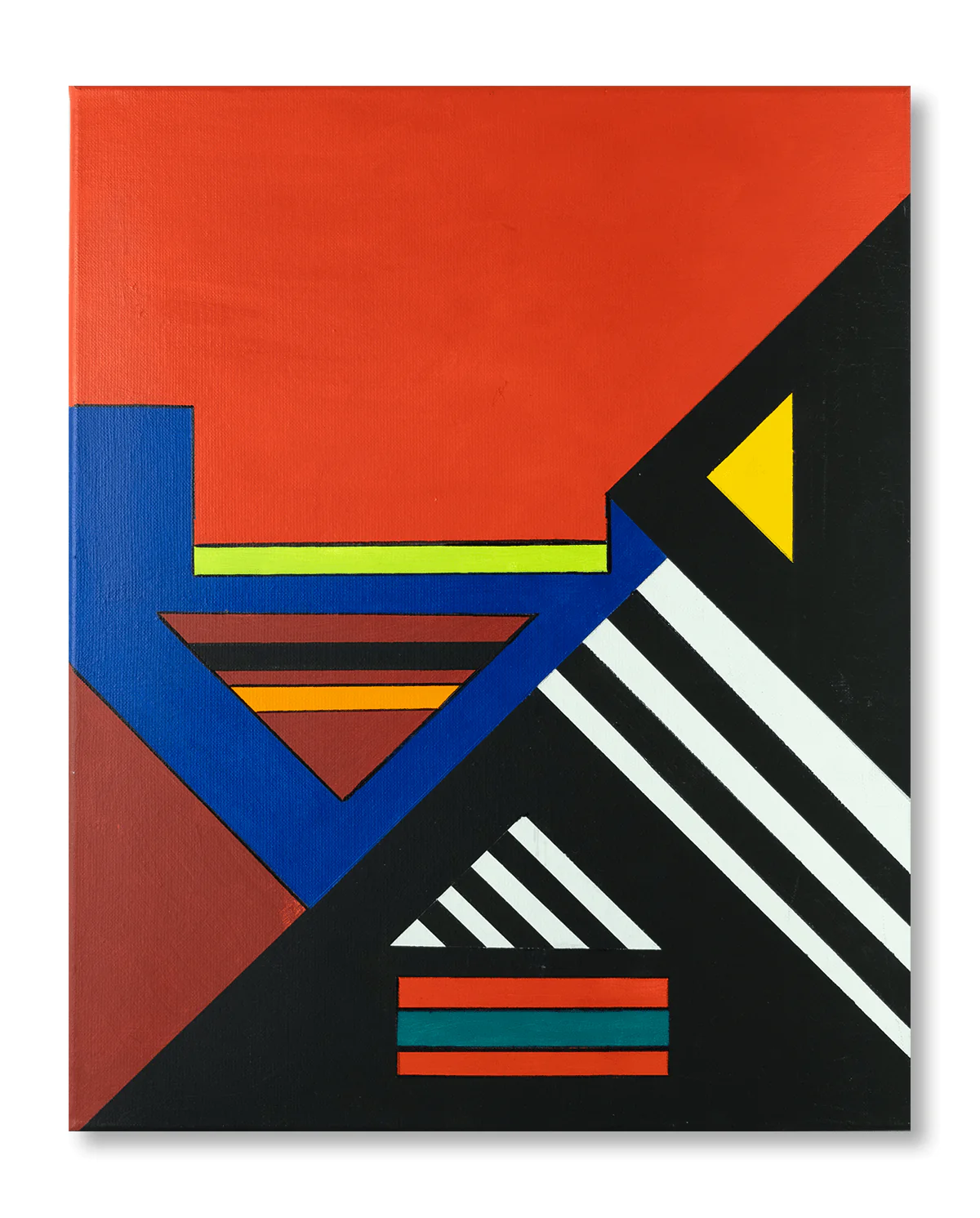 FormaArte20 - Olieverfschilderij zonder titel van Guy Vandenbranden