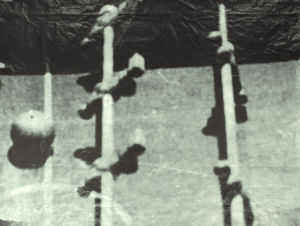 Sigmar Polke (1941-2010) - Fernsehbild (Kicker) I grau