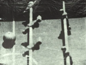 Sigmar Polke (1941-2010) - Fernsehbild (Kicker) I grau