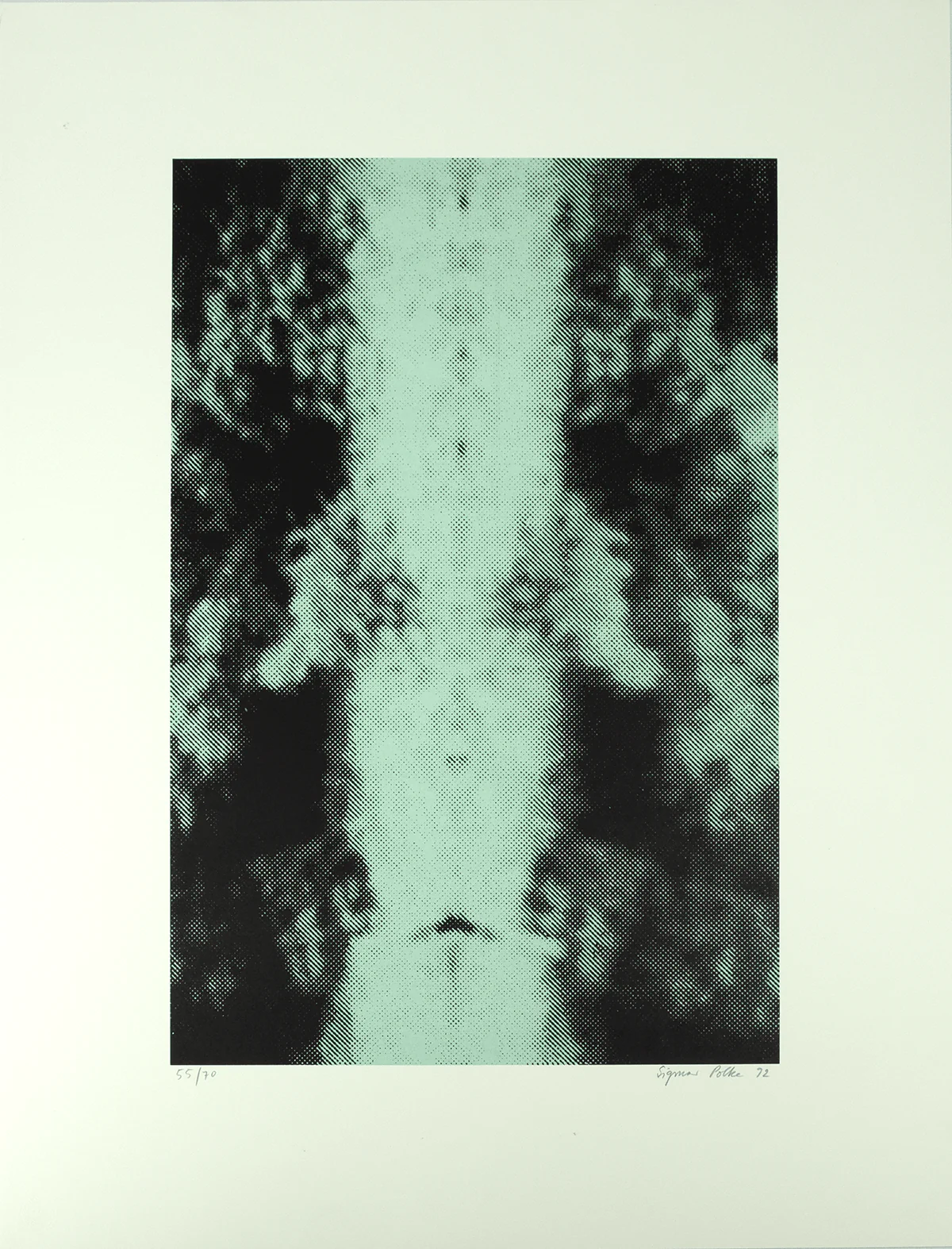 FormaArte20 – De zeefdruk Spiegelungen I van Sigmar Polke