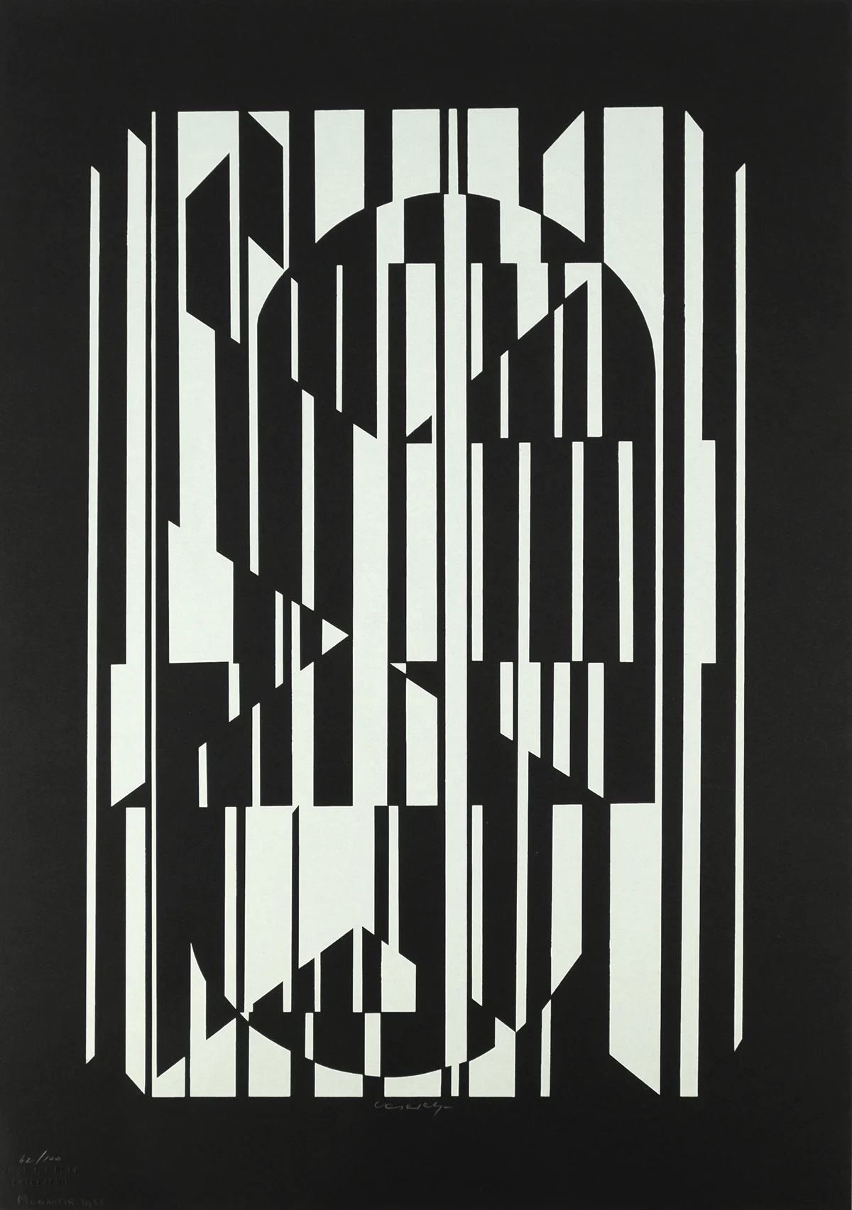 FormaArte20 – De zeefdruk Monastir van Victor Vasarely